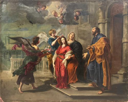 WILLIAM VAN HERP (Amberes, h. 1614-1677). 1635 -1645, Ángel