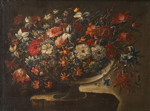 ESCUELA MALLORQUINA. Último tercio del siglo XVII, Pareja d