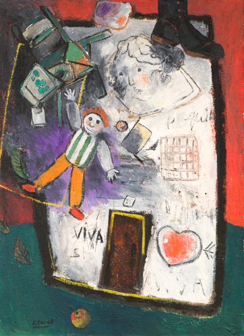 CRISTÓBAL TORAL (Antequera, 1940), Sin título, Óleo sobre l