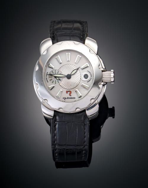 RELOJ NUBEO MEDUSSE PROJECT EN ACERO Y PULSERA EN PIEL