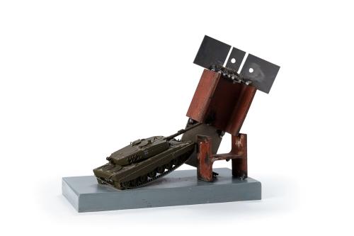 415   -  <p><span class="object_author">FERNANDO SÁNCHEZ CASTILLO (Madrid, 1970) - Problema I (Leopard)</span></p>