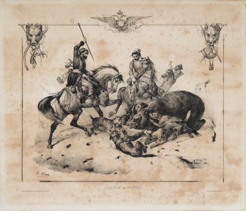 VICTOR-JEAN VICENT ADAM (1801-1866). Siglo XIX, Colección d