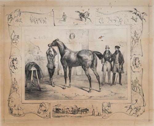 VICTOR-JEAN VICENT ADAM (1801-1866). Siglo XIX, Colección d