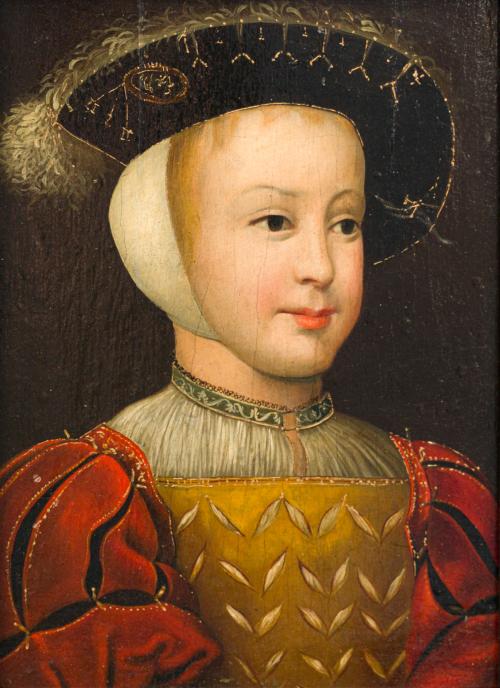 732   -  <p><span class="object_author">DISCÍPULO DE JEAN CLOUET (Bruselas, 1480 -Paris, 1541). Dècada del 1520 - El delfín Francisco, hijo del rey Francisco I de Francia</span></p>