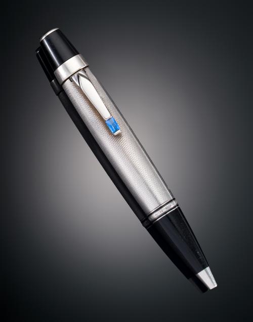 BOLÍGRAFO MONTBLANC BOHÉME SILVER BLUE 