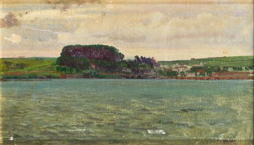 FERNANDO LABRADA (Periana, 1888 - Madrid, 1977), Chubasco, 