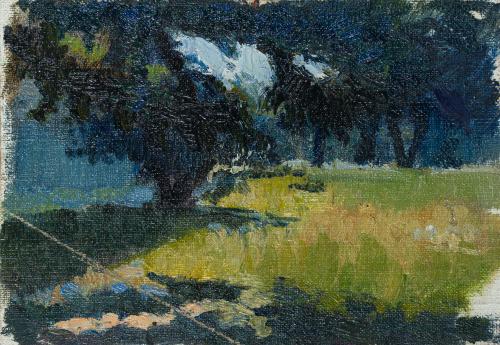AMADO CAPILLAS (Calatayud, ?-1906), Sin título, Óleo sobre 