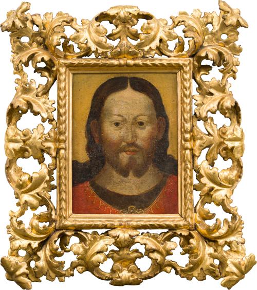 726   -  <p><span class="object_author">ESCUELA FLAMENCA. Siglo XVI? - Retrato de Cristo</span></p>
