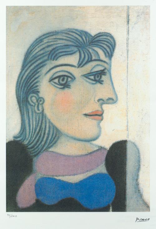 PABLO RUIZ PICASSO (Málaga, 1881 - Mougins, 1973), Retrato 