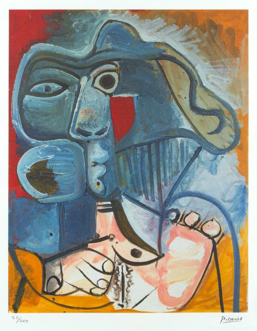 PABLO RUIZ PICASSO (Málaga, 1881 - Mougins, 1973), Mujer ll