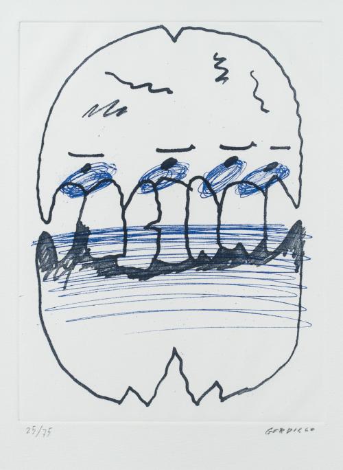 ANTONIO GORDILLO (Sevilla, 1946-2017), Sin título, Litograf