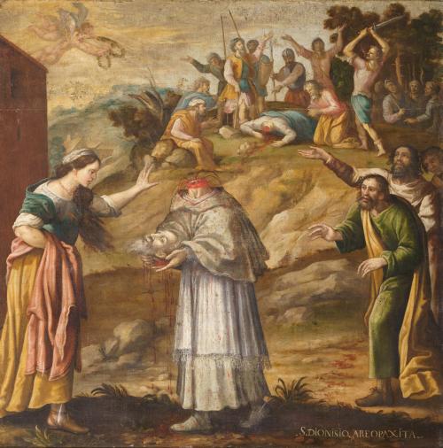 ESCUELA ESPAÑOLA. Primera mitad del siglo XVII, El martirio