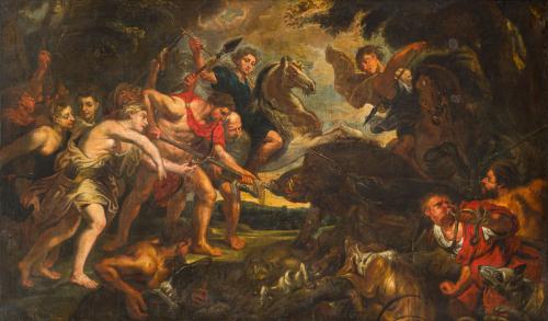 COPIA DE PETER PAUL RUBENS (Siegen, Alemania, 1616 - Ambere
