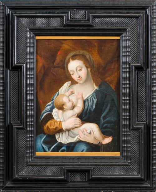 729   -  <p><span class="object_author">ESCUELA FLAMENCA. Siglo XVI - La Virgen de Carondelet</span></p>
