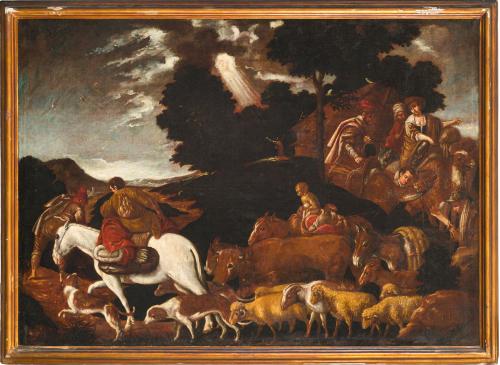 TALLER DE PEDRO ORRENTE (Murcia, 1580 - Valencia, 1645), Pa