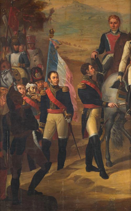 ESCUELA ESPAÑOLA.  Décadas centrales del siglo XIX, Contien