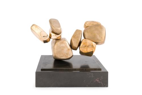 MONSA DOMINGO (Barcelona, 1965), Morpholith, Acero sobre pe