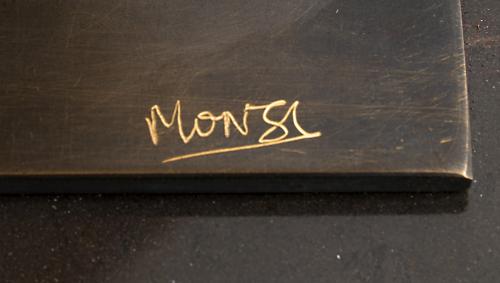 MONSA DOMINGO (Barcelona, 1965), Morpholith, Acero sobre pe