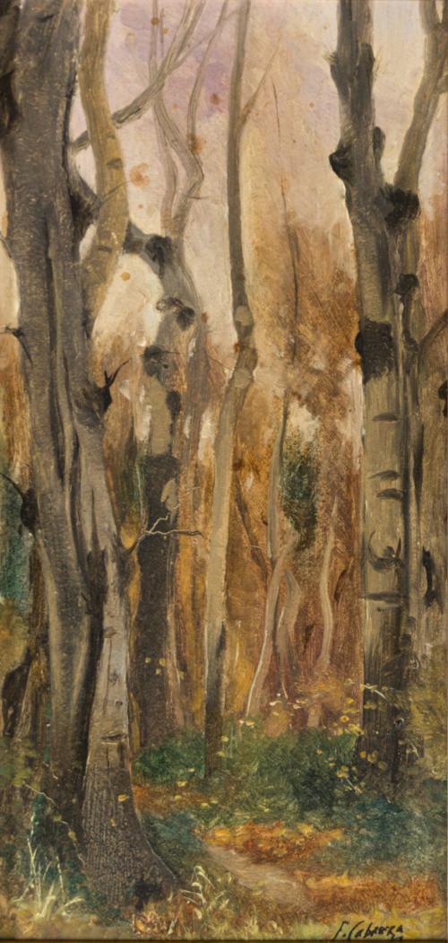 FERNANDO CABRERA CANTÓ (Alcoy, 1866 - 1937), Óleos sobre ta