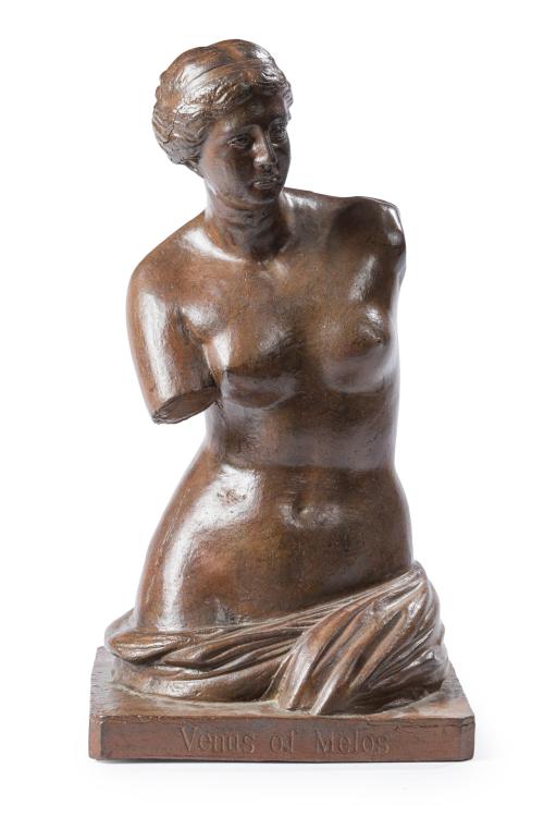 "Venus de Melos"Busto en hierro fundido. 