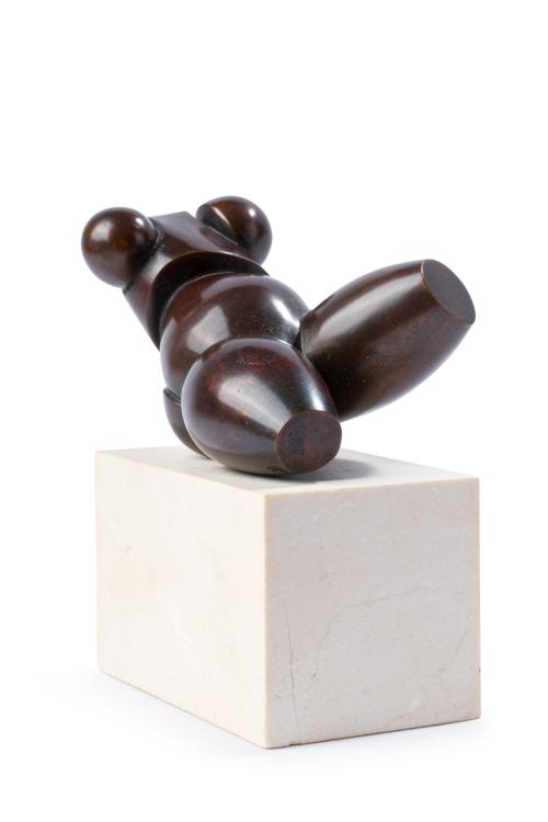 MANUEL MATEO CUENCA (Cuenca, 1951), Torso femenino, Bronce 