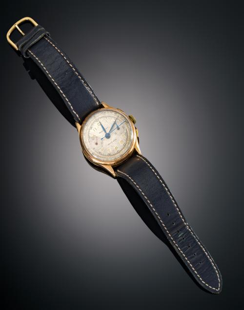 RELOJ ANCRE 17 RUBÍES DE CABALLERO EN ORO AAMARILLO DE 18 K