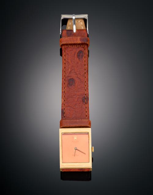 RELOJ ROLEX  GENEVE CELLINI DE CABALLERO  EN ORO DE 18 KT