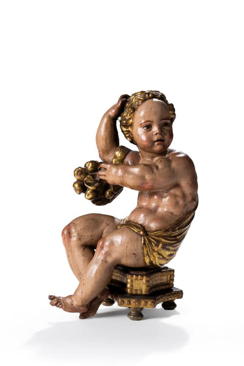 303   -  <p><span class="object_author">ATRIBUIDO A ALONSO BERRUGUETE (Paredes de Nava, 1488 - Toledo, 1561) - Niño </span></p>