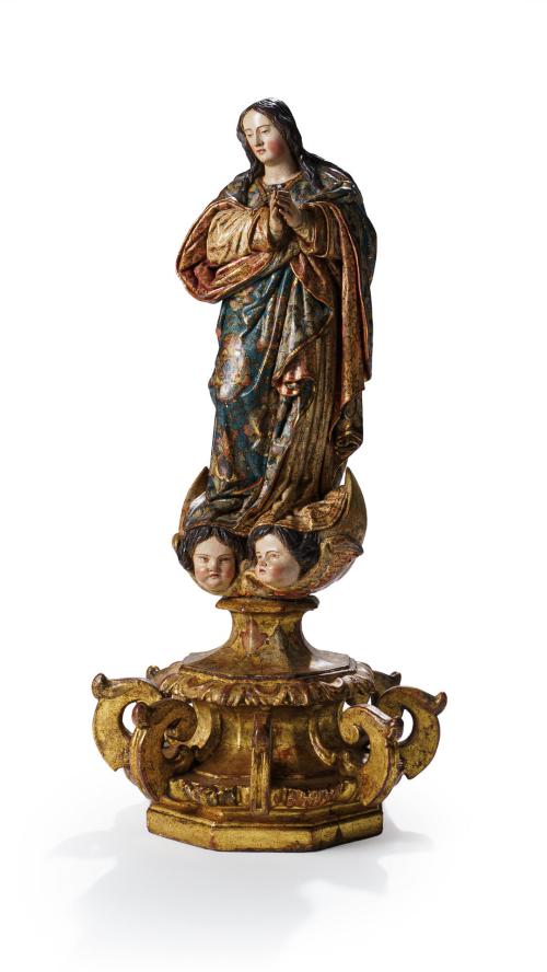 326   -  <p><span class="object_author">ATRIBUIDO A FELIPE DE RIBAS (Córdoba, 1609 - Sevilla, 1648) - Inmaculada Concepción. C. 1635 - 1648</span></p>
