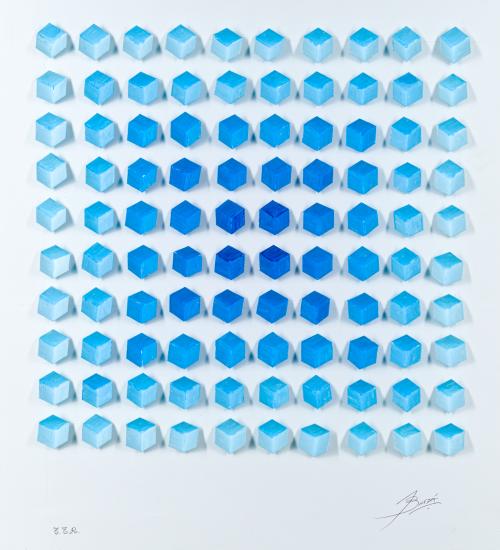 JULIO BAUZÁ (Montevideo, 1936), Triedos Trirectángulos