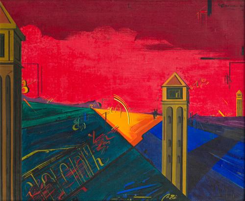 1181   -  <p><span class="object_author">JAUME GENOVART (Barcelona, 1941 - 1994) - Van Gogh - Barcelona</span></p>