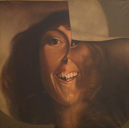 HUGO SBERNINI (Argentina, 1942-2019), Joven sonriente, Óleo
