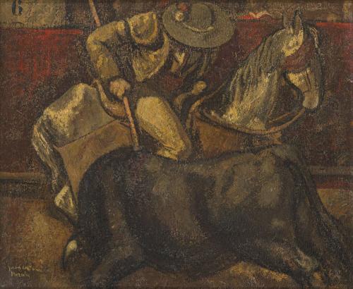 JUAN ANTONIO MORALES  (Villavaquerín, 1909 - Madrid, 1984),