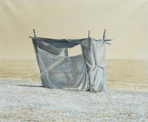 MARIANO VILLEGAS GARCÍA (Almería, 1949), Paisaje, playa de 
