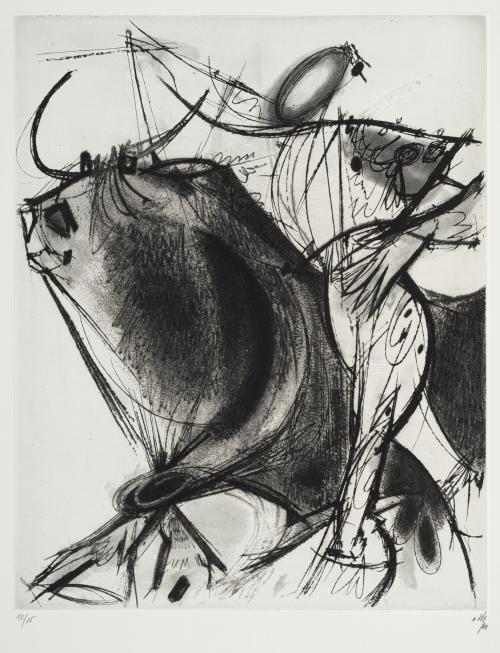 ÁLVARO DELGADO RAMOS (Madrid, 1922-2016), Tauromaquia, Seri
