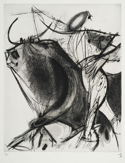 ÁLVARO DELGADO RAMOS (Madrid, 1922-2016), Tauromaquia, Seri