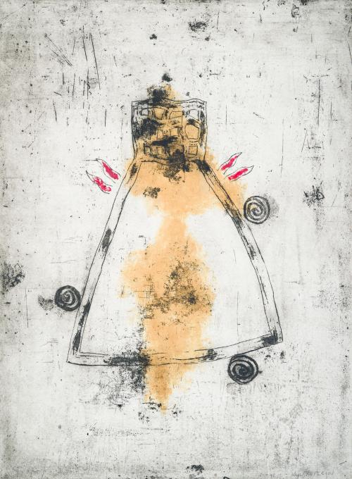 PEDRO CASTRORTEGA (Ciudad Real, 1956), Voces Rotas VII, Gra