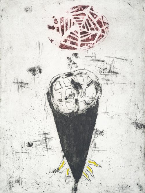 PEDRO CASTRORTEGA (Ciudad Real, 1956), Voces Rotas VIII, Gr