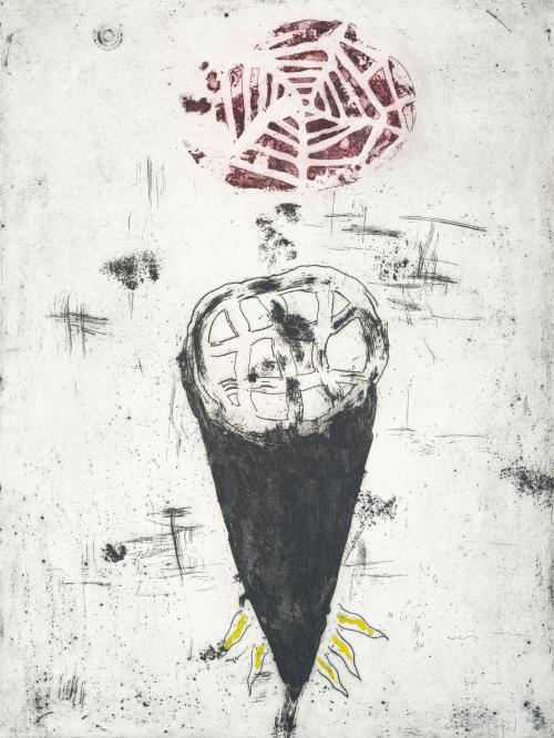PEDRO CASTRORTEGA (Ciudad Real, 1956), Voces Rotas VIII, Gr