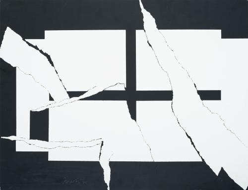 GUSTAVO TORNER (Cuenca, 1925 - 2016), Ventana en negro, Ser