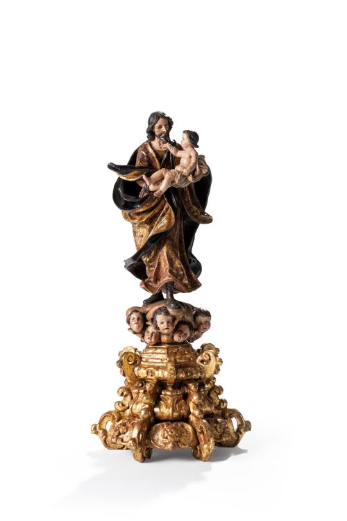 325   -  <p><span class="object_author">CÍRCULO DE PEDRO DUQUE CORNEJO (Sevilla, 1678 - Córdoba, 1757) - San José con el niño</span></p>