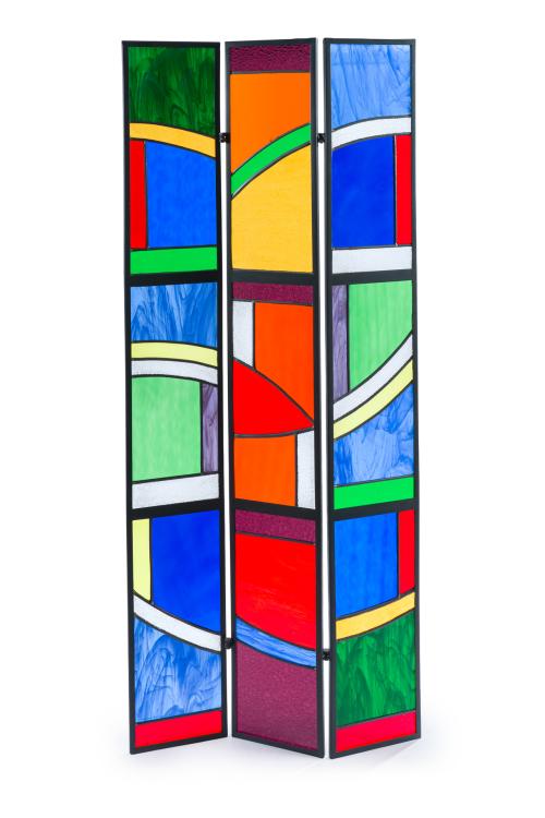 CARMEN OTERO (Madrid, 1963), Biombo de tres hojas de motivo