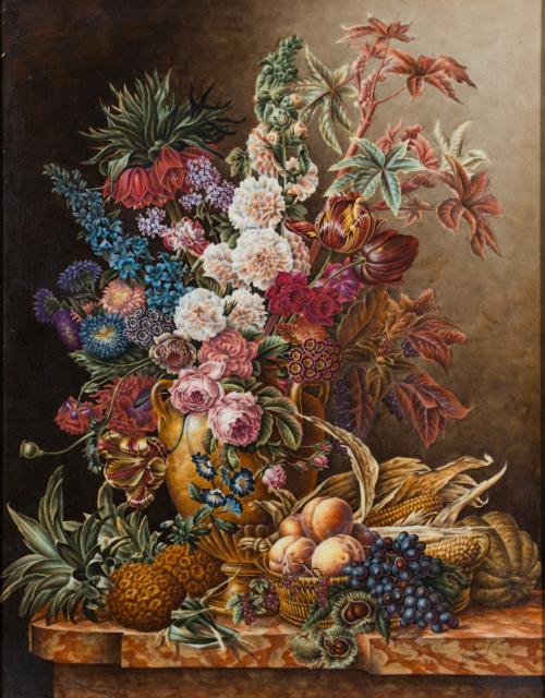EDWARD MARSCHALL BOEHM (1943)Pareja de placas en porcelan