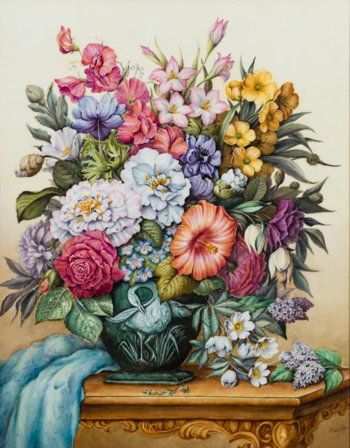 EDWARD MARSCHALL BOEHM (1943)Pareja de placas en porcelan
