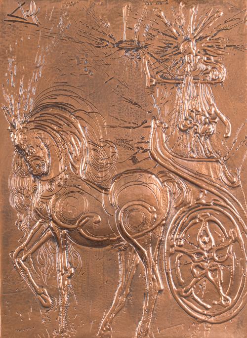 SALVADOR DALÍ I DOMÈNECH (Figueras, 1904 - 1989), Caballos 