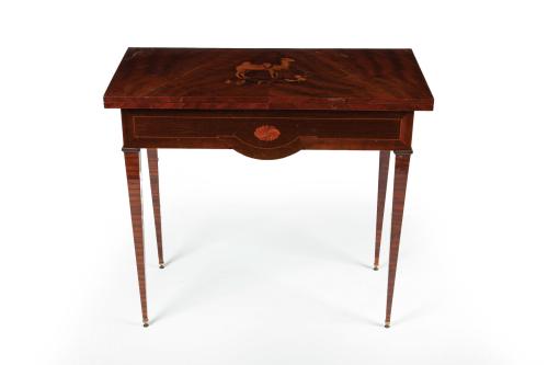 34   -  <p><span class="object_title">Mesa de juego, Inglaterra S.XIX<br/></span><br></p>