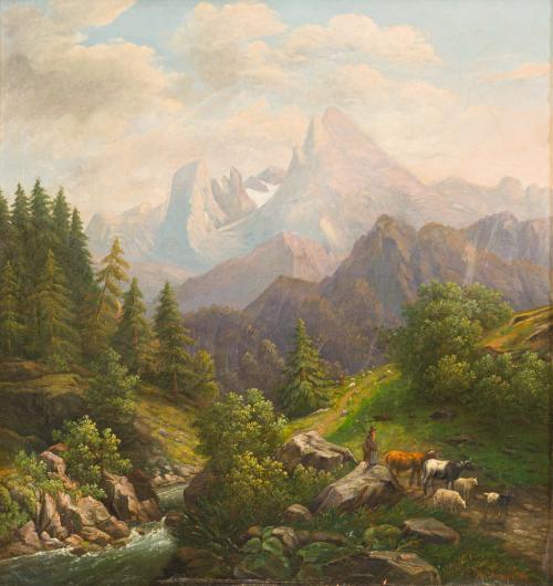 ATRIBUIDO A CORNELIUS VAN LEEMPUTTEN (1841-1902). Siglo XIX