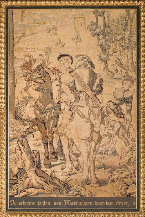 Tapiz tejido en telar Jacquard , Francia ppios. s XXSigui