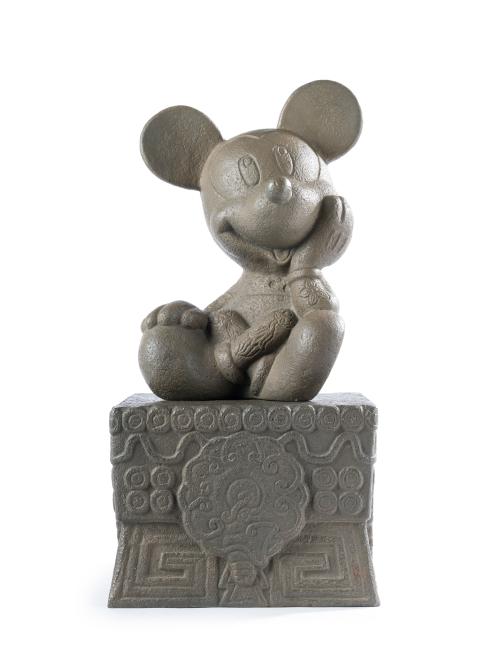 NADÍN OSPINA (Bogotá, 1960), Principe en éxtasis, Bronce
