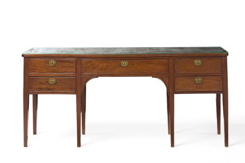 Sideboard estilo inglés en madera Cajón central en cintur